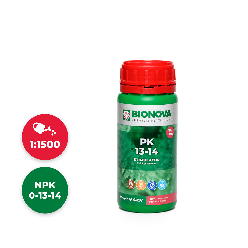 Bionova PK 13-14 250 ml Flasche, Blühzusatz mit Phosphor und Kalium
