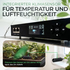Grow Lampe 100W Smart Cockpit mit Klimasensor, Timer und Dimmer | Vollspektrum LED Pflanzenlampe von Rogue Grower