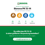 Bionova PK 13-14 Anwendung: für Erde, Coco, Hydro und Aero in der Blüte. Größere Gebinde auf Anfrage