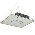 LED Pflanzenlampe 100W von Rogue Grower mit integriertem Smart Cockpit, freigestellt vor weißem Hintergrund